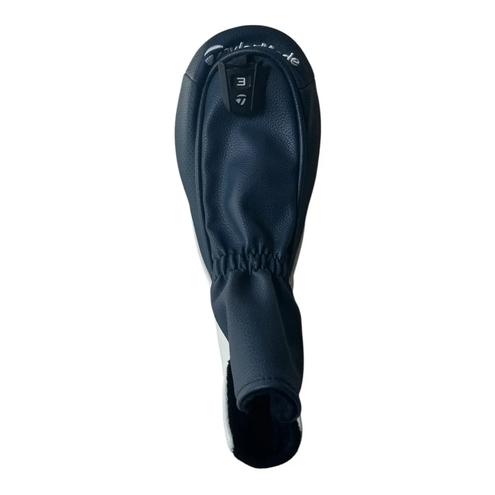 TaylorMade Qi10 3 Wood Fairway Golf Club Head Cover Headcover White Blue